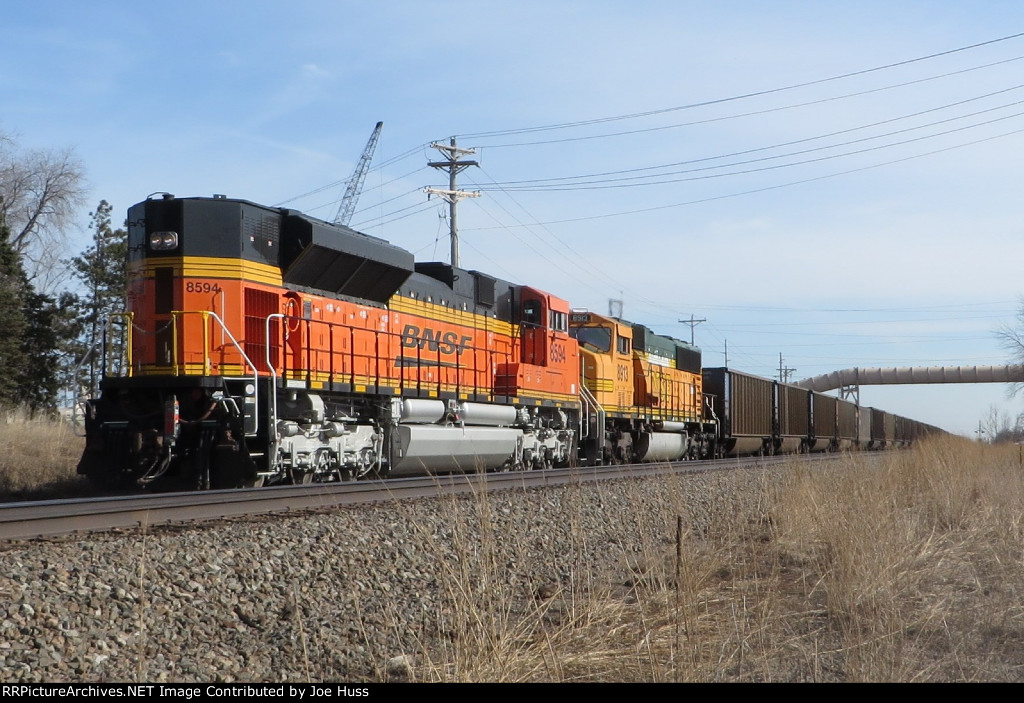 BNSF 8594 DPU